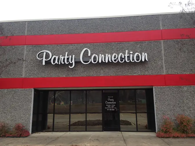 The Party Connection storefront