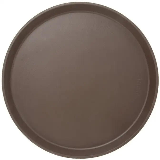 14" Round Serving Tray — Non-slip