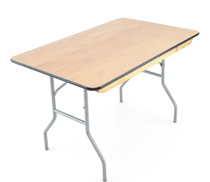 4' Rectangular Table — Seats 4