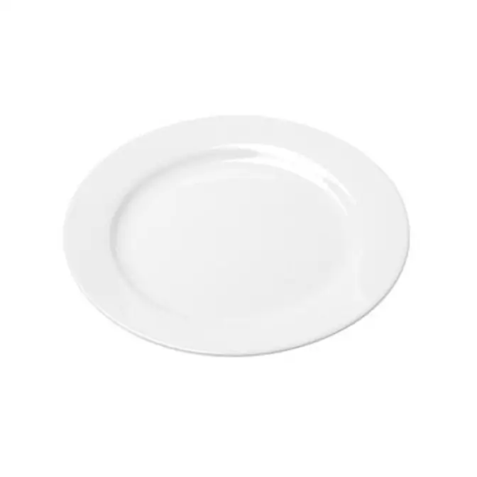 6" White China Plate — Bread and butter
