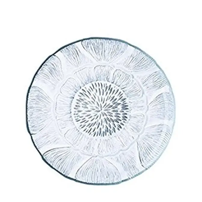 7" Etched Glass Plate