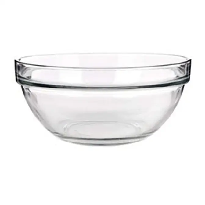 8 oz Clear Glass Bowl