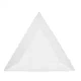 8.5" Triangle China Plate