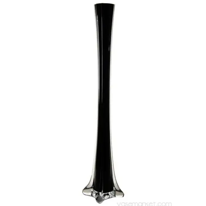Black Eiffel Tower Vase