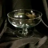 Clear Glass Compote