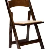 Fruitwood Folding Chair