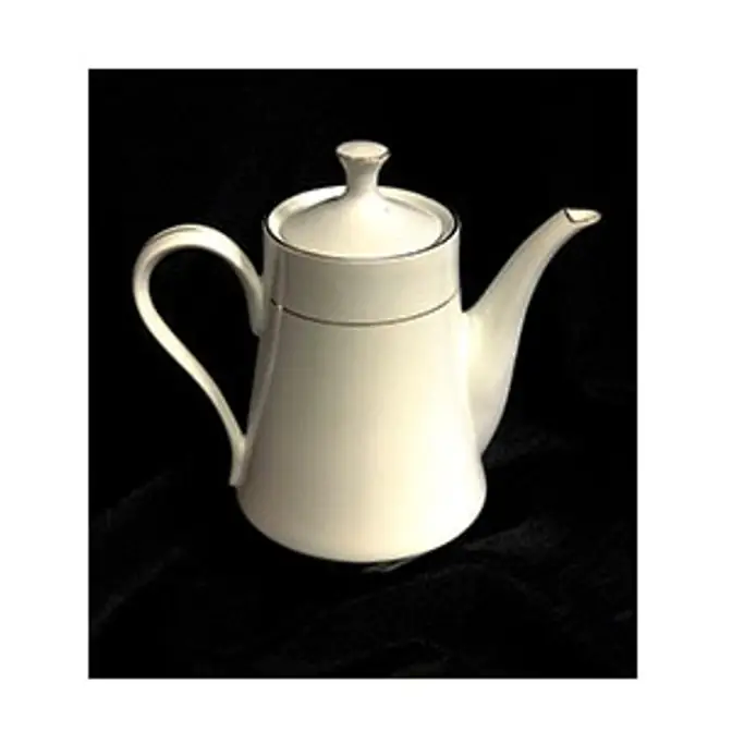 Gold Band Tea Pot