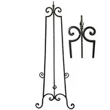 Metal Easel — 5 ft. vintage style