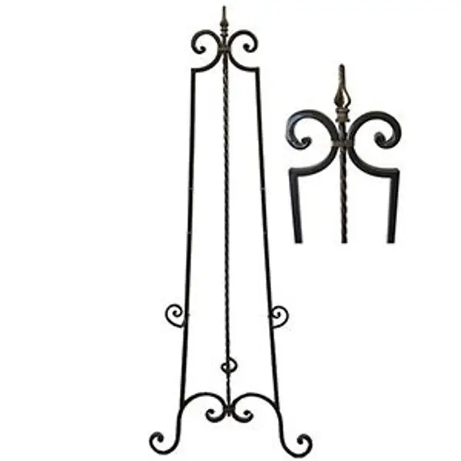 Metal Easel — 5 ft. vintage style