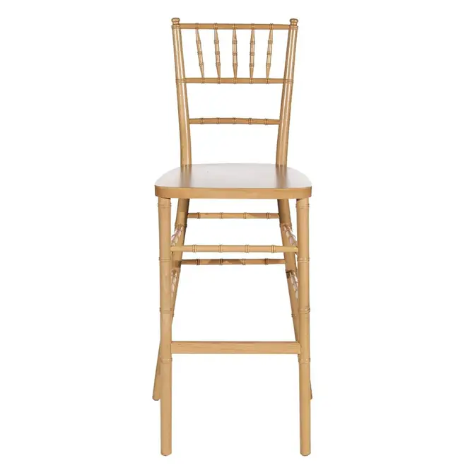 Natural Wood Chiavari Barstool