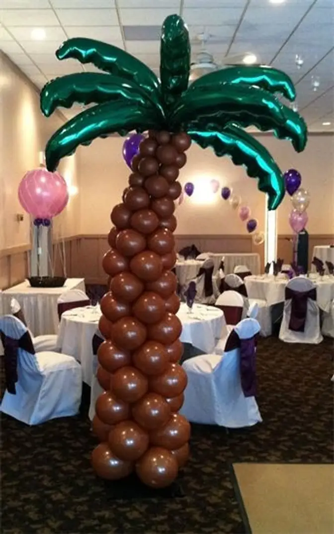 Specialty Balloon Design — Letters, numbers, themes, ceiling fills — bring us a photo