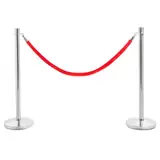 Stanchion with Red Rope