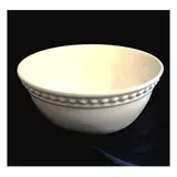 White China Serving Bowl, 3 gal.